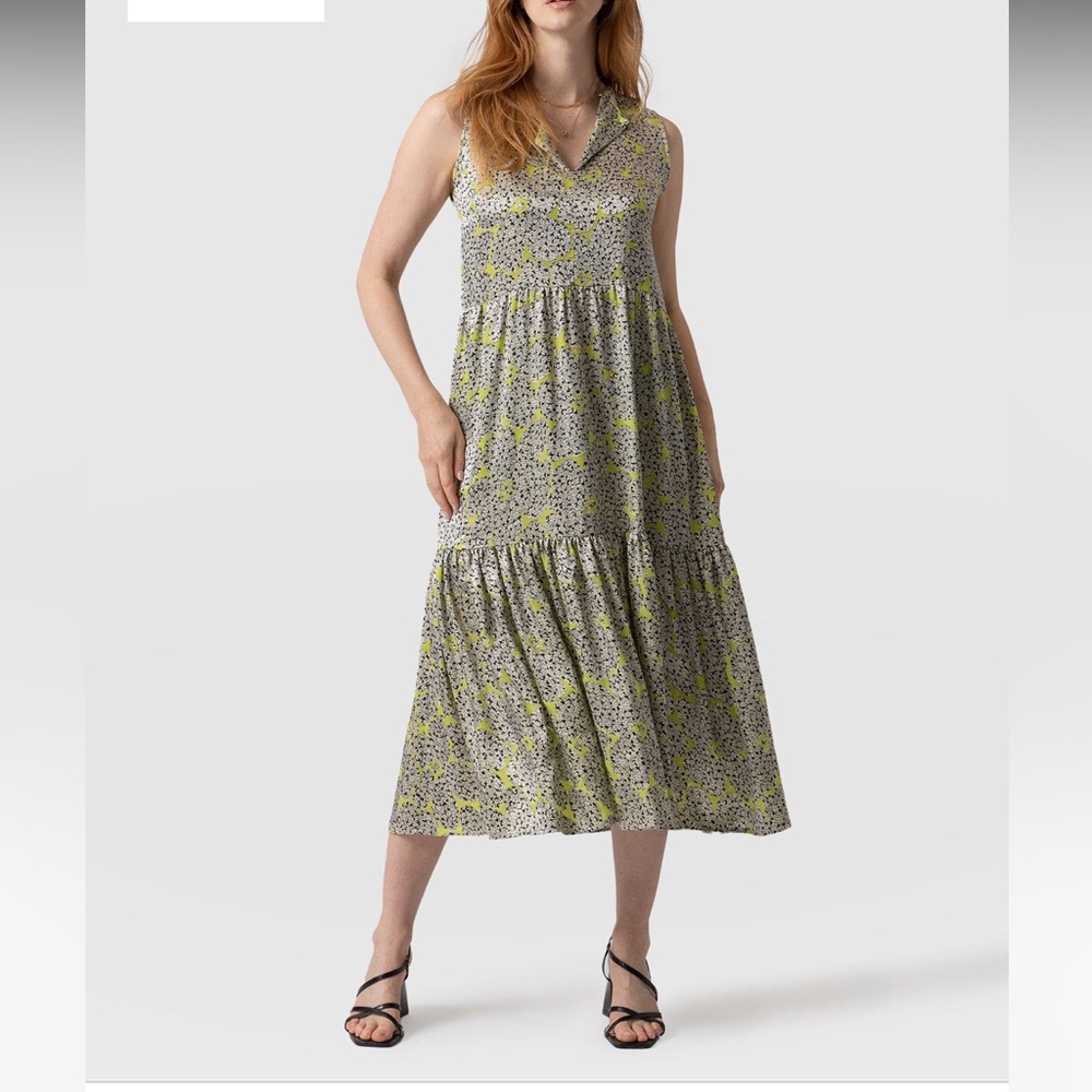 Saint & Sophia Greenwich Dress - Daisy Burnout